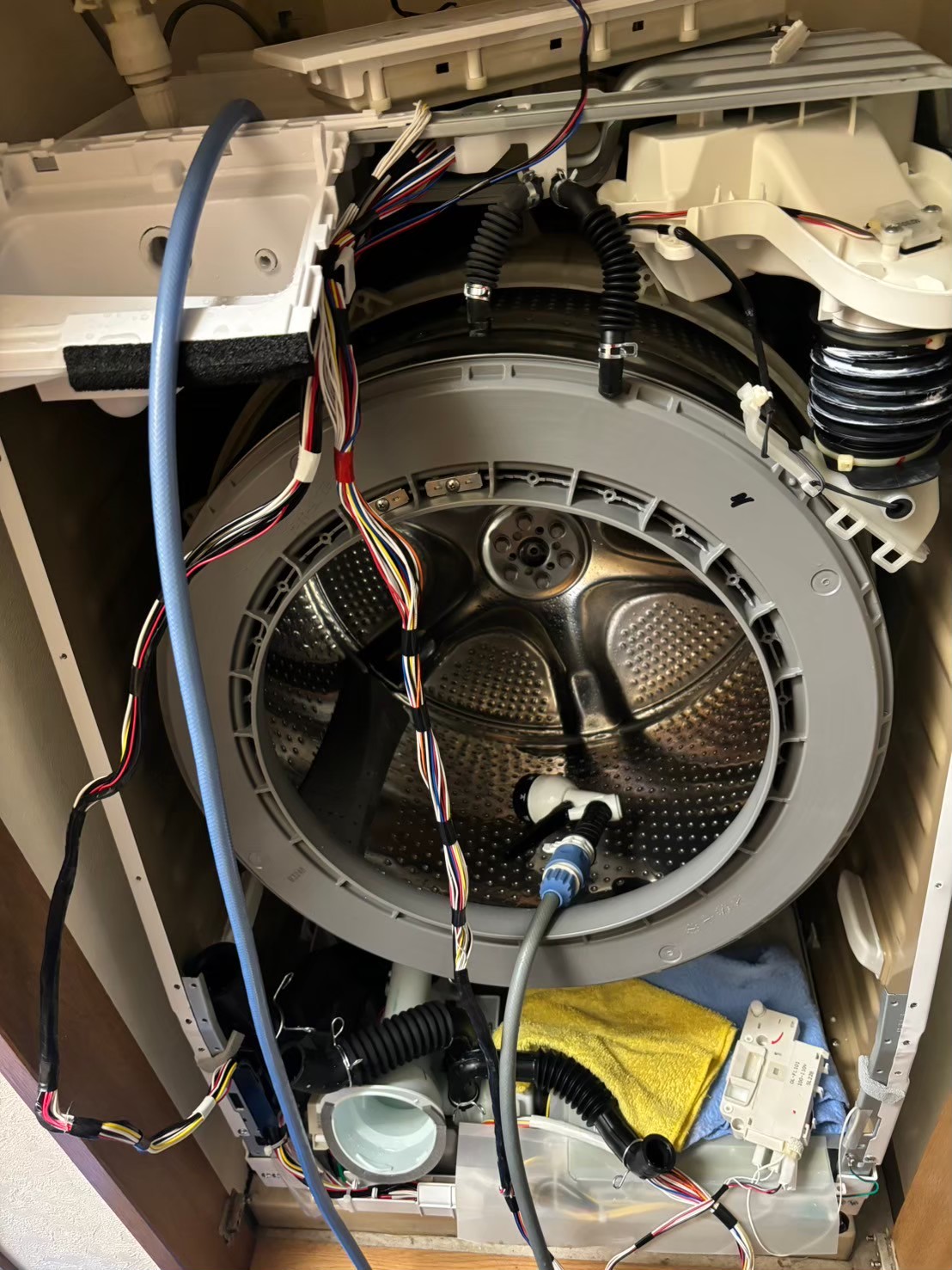 日立 BD-SV120H 分解クリーニング後の状態1(埼玉県川口市)